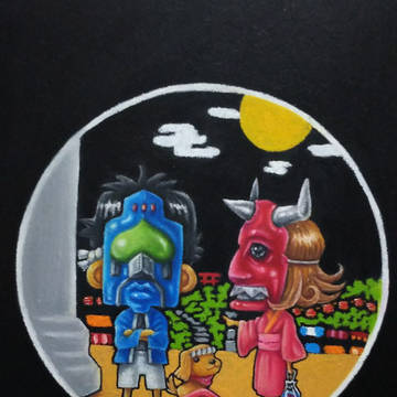 ブルーマン＆レッドオーガ
