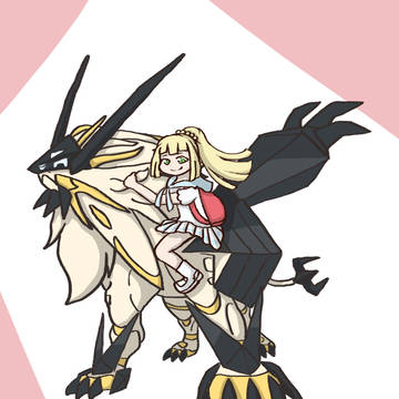 がんばリーリエとネクロズマ(ソルガレオ)の日常