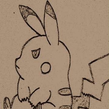 怒るのピカチュウ