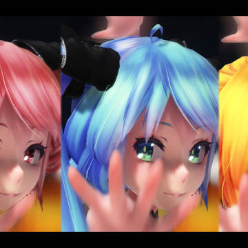 [A]ddictionを踊るミク、テト、ネルさん②