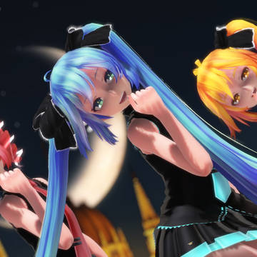 [A]ddictionを踊るミク、テト、ネルさん③