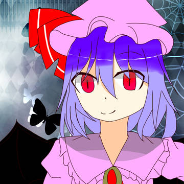 レミリア描いてみた