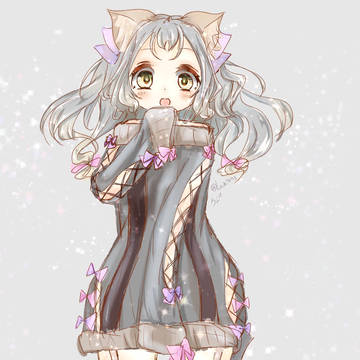 リボン猫ちゃん