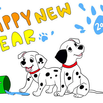 年賀状2018