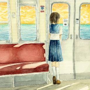 上りの車窓