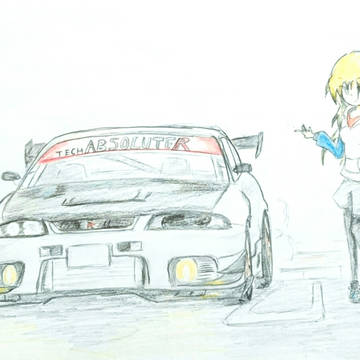 【Pixiv走り屋5】代幡未春×GT-R R33