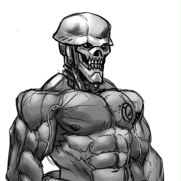 Skull guy