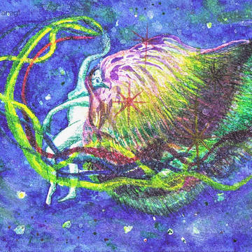 習作「オーロラダンス」