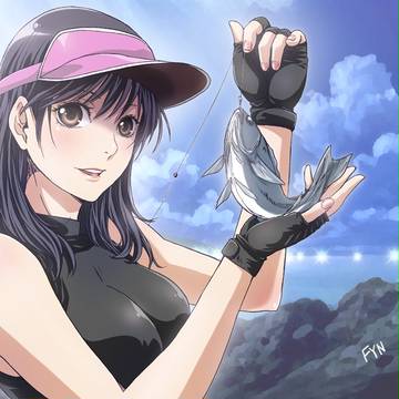 メジナとおねいさん