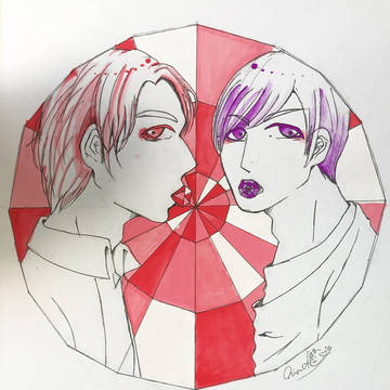 KAmiYUで企画絵