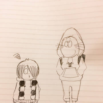 鬼太郎とねずみ男(パーカー)