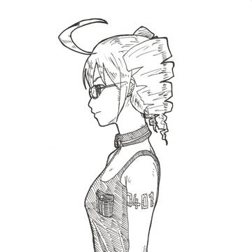 BEHIND YOU イラスト