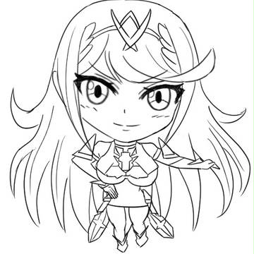 SD　ヒカリ【ゼノブレイド２】