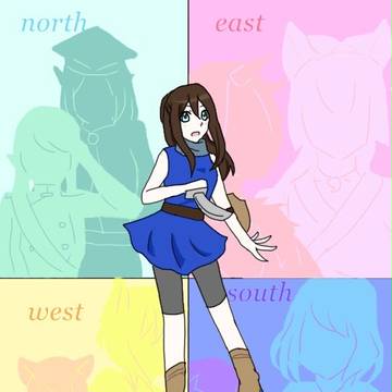 「平凡な私が異世界に呼ばれた件について」イメージ図
