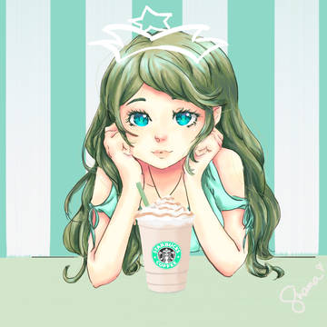 Starbucks gijinka