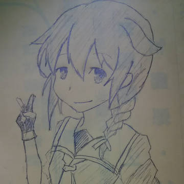 時雨改二（9割摸写）