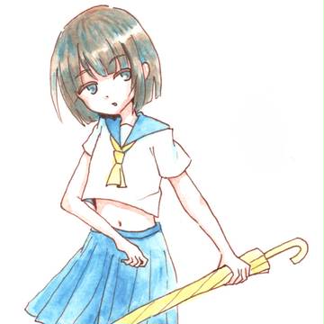 雨傘ファイティンガール