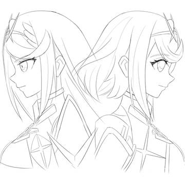 ヒカリ＆ホムラ【ゼノブレイド２】