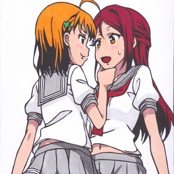 ラブライブ! サンシャイン!! 切り絵その3