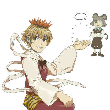 ナズーリン:“塔はどこですか?”