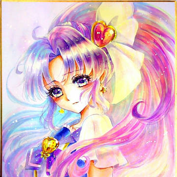 色紙に描いたやつ