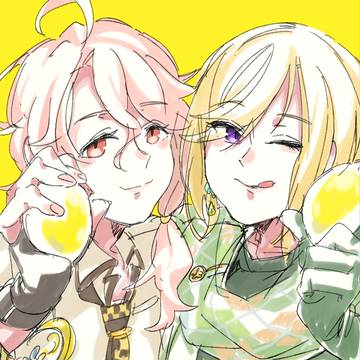 文アル落書き　缶２