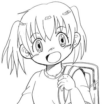 倉上ひなたちゃん誕生日おめでと絵