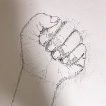 手