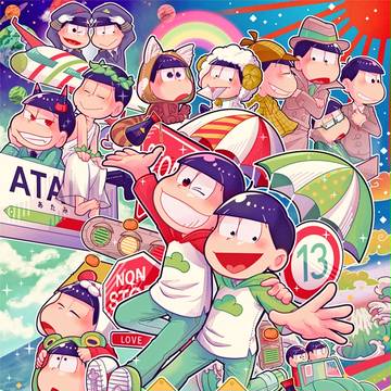 「おそチョROAD 大阪」告知イラスト