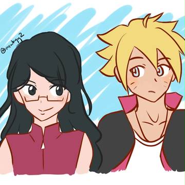 Boruto and Sarada