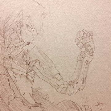 エドワードエルリック描いて見た！！
