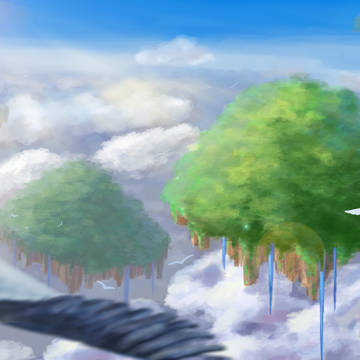 空の島