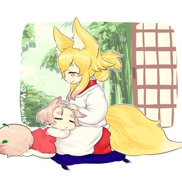 ほにやさんの膝枕