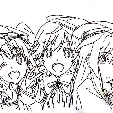 複製原画 トレース