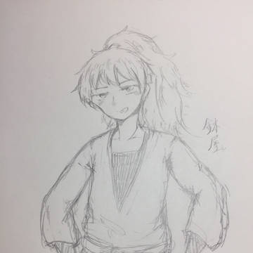 落書き 自分絵 鉢屋