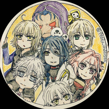 【FGO】アナログ絵まとめ【ほぼサンソン】