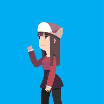 daily walk girl02