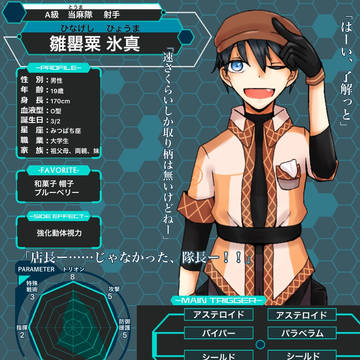 【アストリ】雛罌粟 氷真【CS】