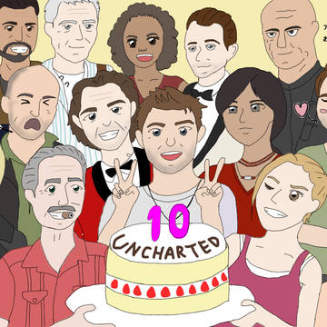 アンチャーテッド10周年おめでとう