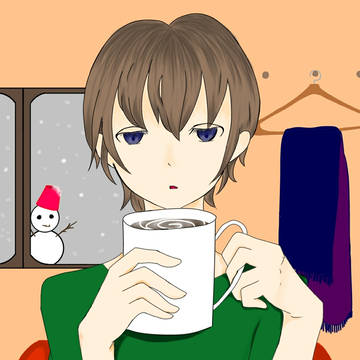 冬になりました。