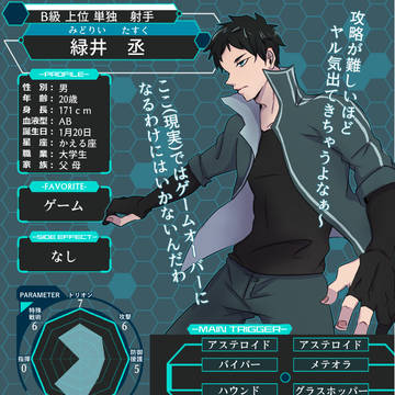 【アストリ】緑井丞【CS】