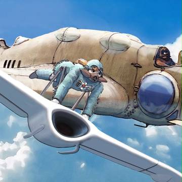 メーヴェとガンシップ