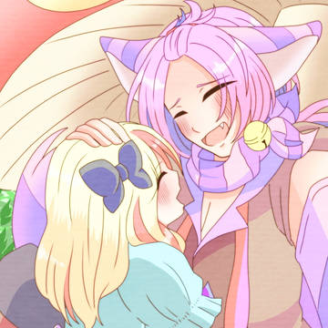チェシャ猫×アリス
