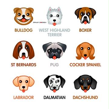Kawaii dogs I