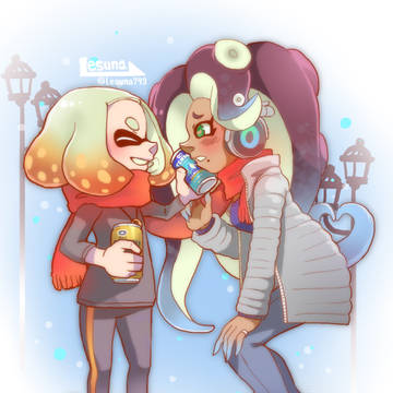 ホッとな二人。