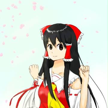 黒ニーソ霊夢