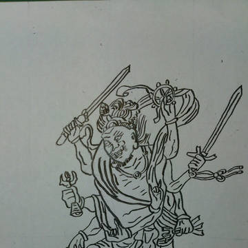 仏画 模写