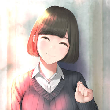 苦笑い