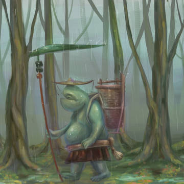 the frog