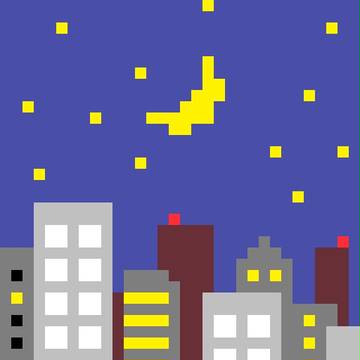 つきとまちなみ